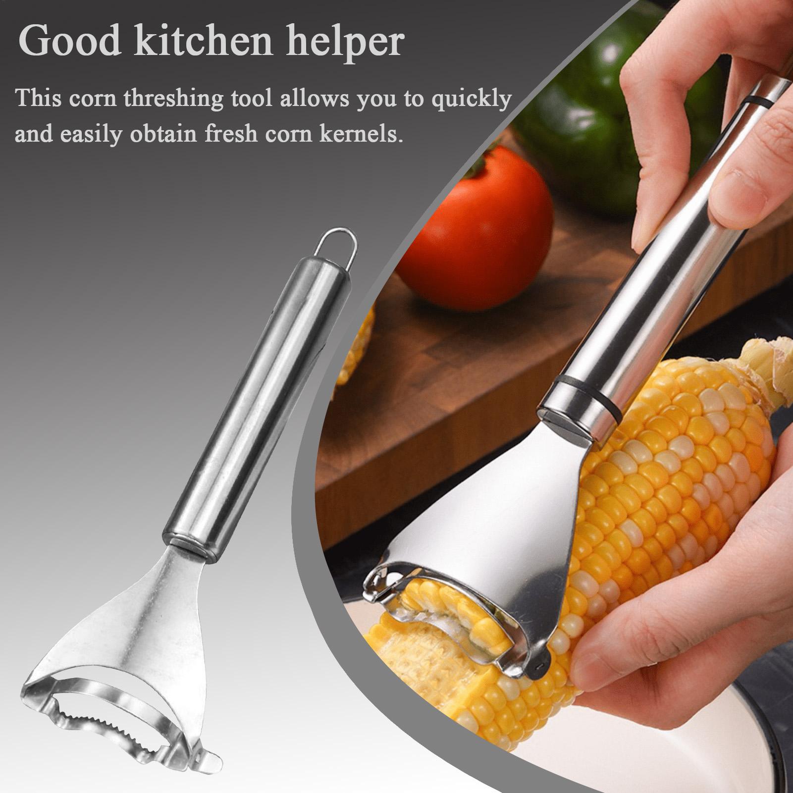 Kitchen Gadgets For Chefs - Corn Prep Peeler Corn Stripper Tool