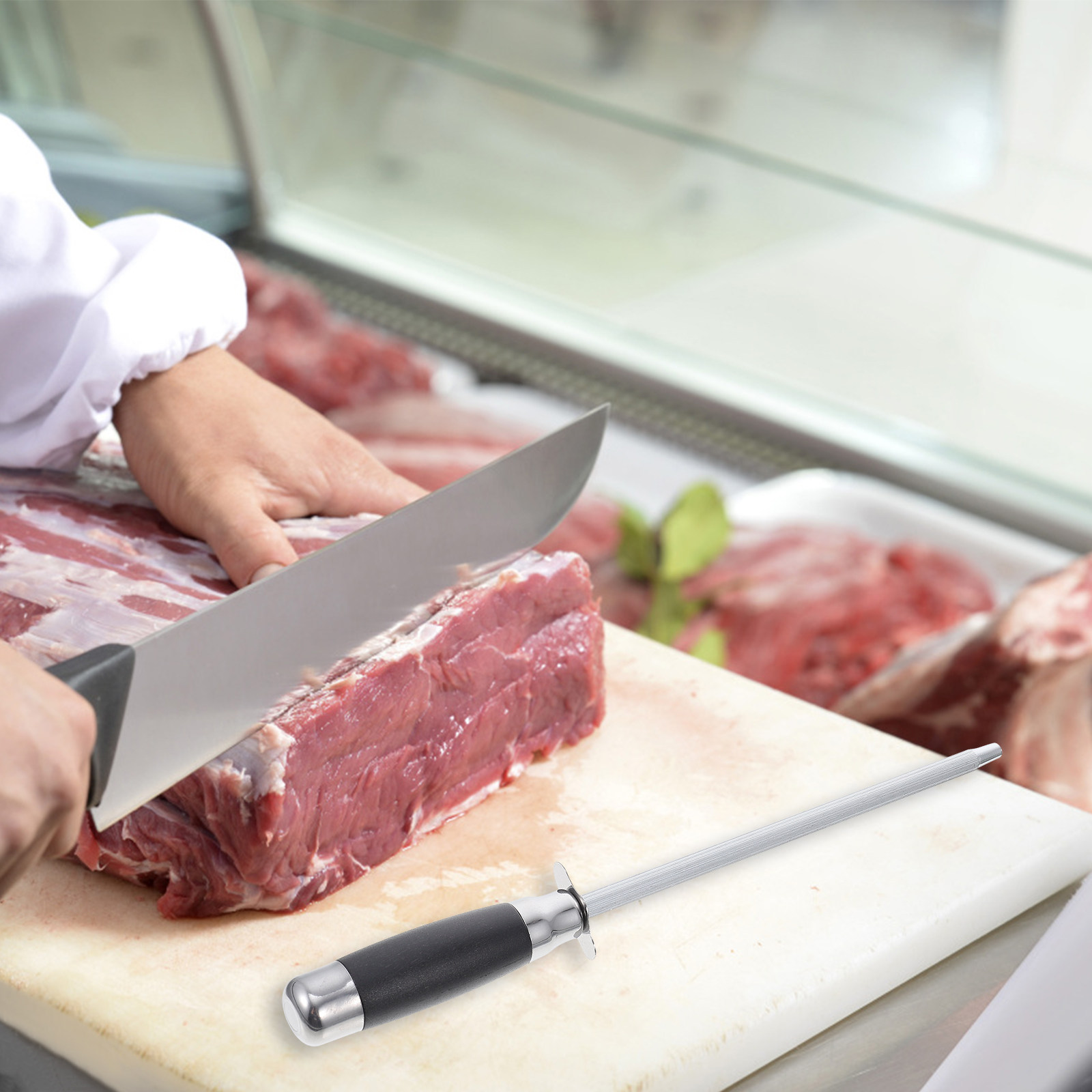 Kitchen Gadgets For Chefs - Cutter Sharpener Honing Steel Multi-Purpose Kitchen