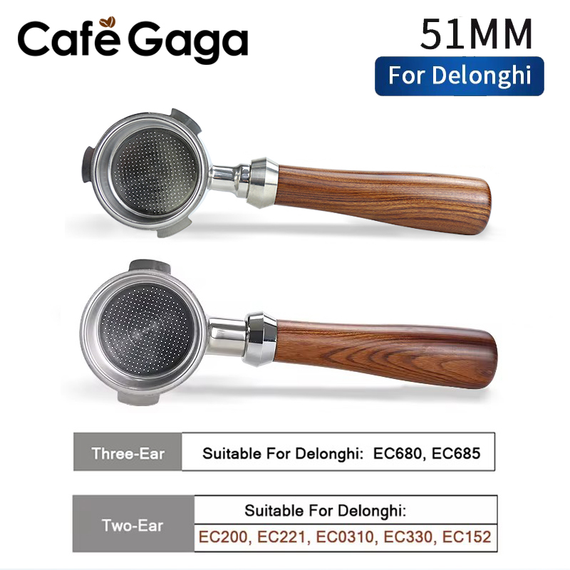 Delonghi Espresso Dedica 685 - 51mm Coffee Bottomless Portafilter Naked for