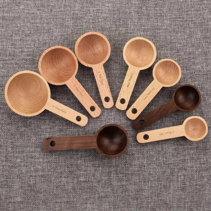 Wooden Measuring Spoon 7.5-45M - Kitchen Gadgets For Chefs review and price