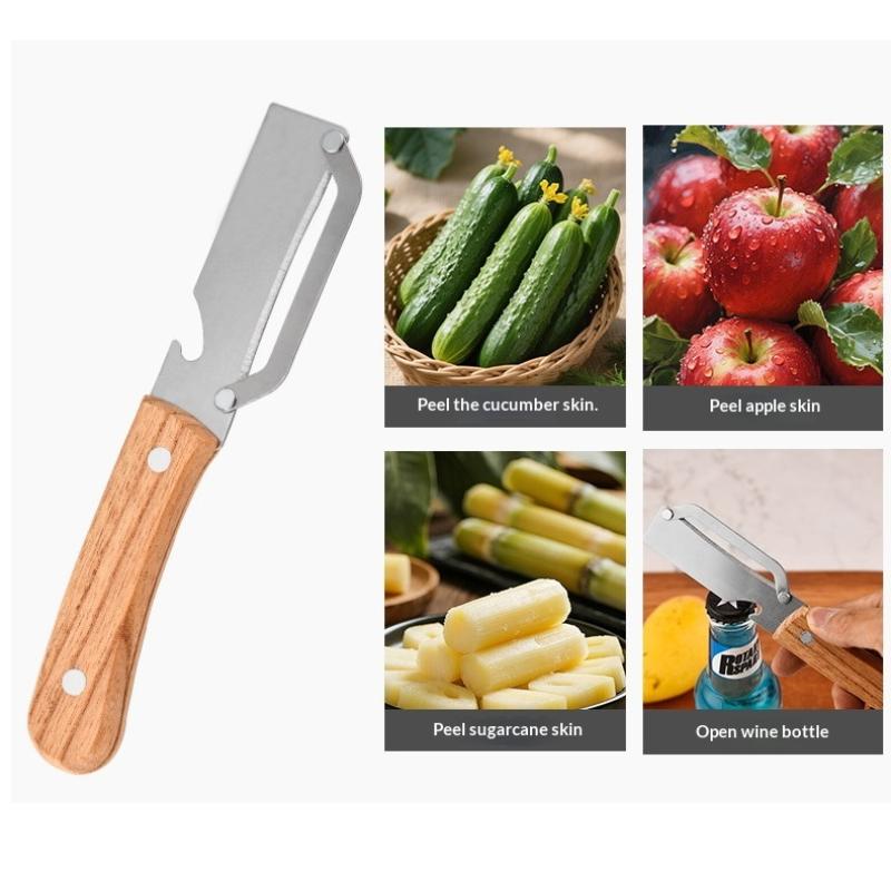 3 in 1 Serrated Peeler Knife f - Kitchen Gadgets For Chefs review and price