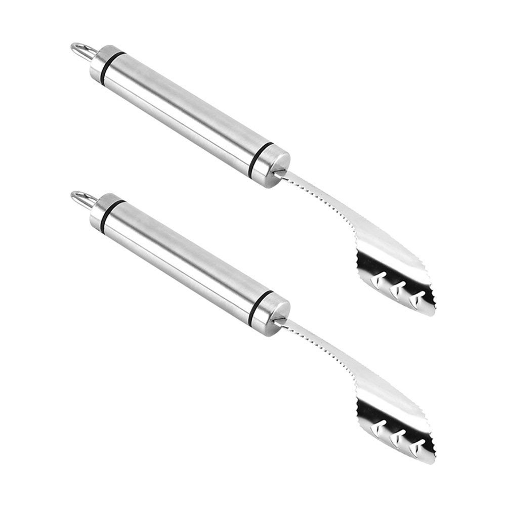 2Pcs Stainless Steel Chili Cor - Cherry Pitter Tool review and price