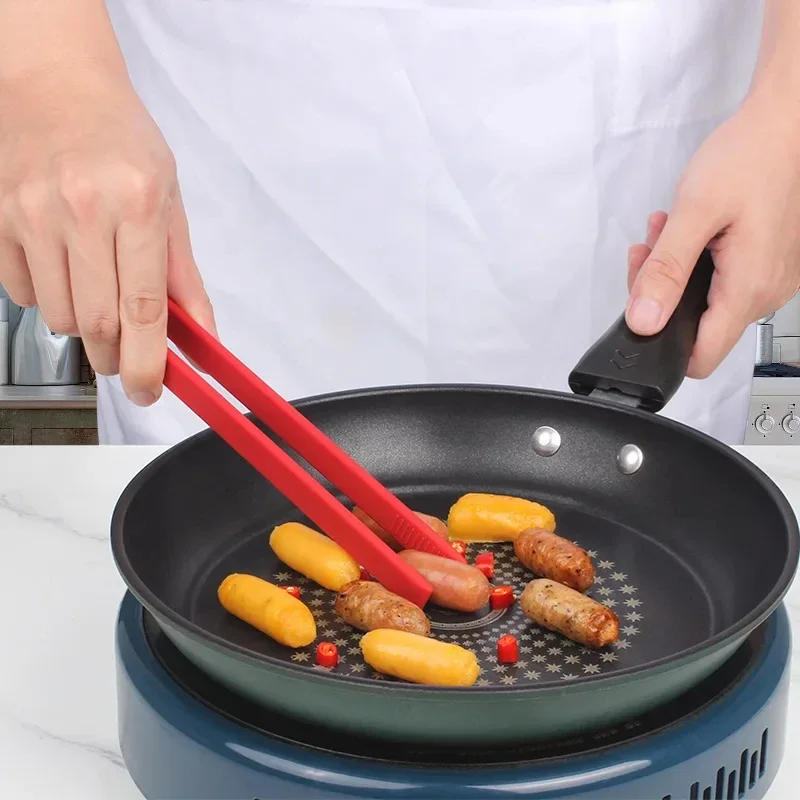 Salad Food Tongs Anti-slip Sil - Kitchen Gadgets For Chefs review and price