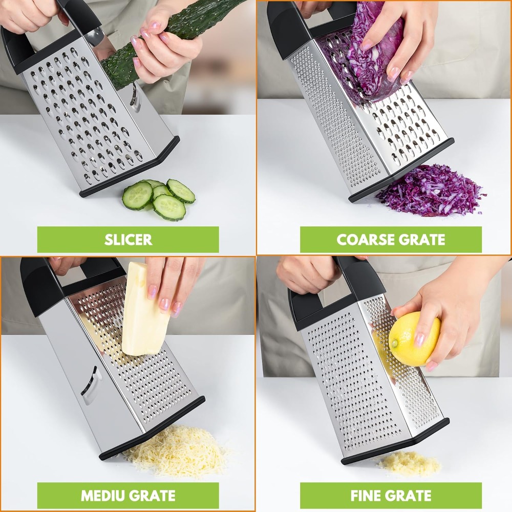 Stainless Steel Cheese Grater  - Kitchen Gadgets For Chefs review and price